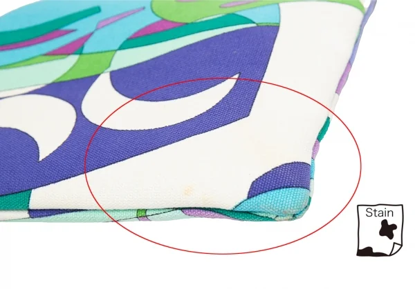 エミリオプッチEMILIO PUCCI グラフィックプリントキャンバス2wayバッグ 生成りマルチF K-123691_007