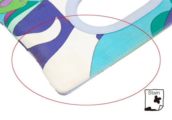 エミリオプッチEMILIO PUCCI グラフィックプリントキャンバス2wayバッグ 生成りマルチF K-123691_008