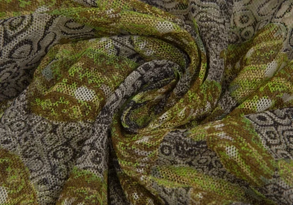 Jean-Paul GAULTIER CLASSIQUE Graphic Printed Mesh T Shirt K-123695_014