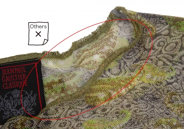 Jean-Paul GAULTIER CLASSIQUE Graphic Printed Mesh T Shirt K-123695_005