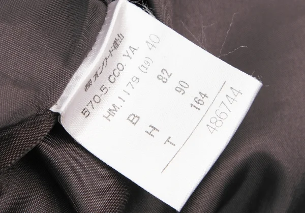 ジャンポールゴルチエ クラシックJean Paul GAULTIER CLASSIQUE ウールモッサダブルピークドラペルコート 黒40 K-123699_018