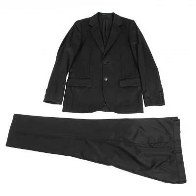 アニエスベーオムagnes b. homme ウールテーラードジャケット 黒
