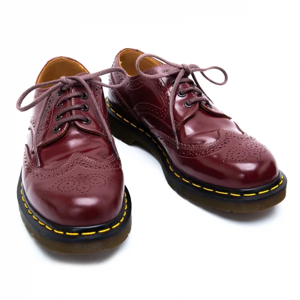 コムデギャルソン オムドゥ×ドクターマーチンCOMME des GARCONS HOMME DEUX×Dr.Martens ウイングチップシューズ ボルドーUK8(26.5) K-123719_001