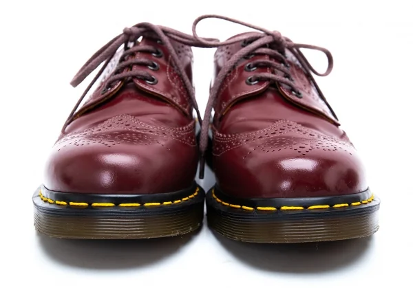 コムデギャルソン オムドゥ×ドクターマーチンCOMME des GARCONS HOMME DEUX×Dr.Martens ウイングチップシューズ ボルドーUK8(26.5) K-123719_004