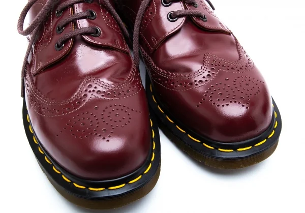 コムデギャルソン オムドゥ×ドクターマーチンCOMME des GARCONS HOMME DEUX×Dr.Martens ウイングチップシューズ ボルドーUK8(26.5) K-123719_005