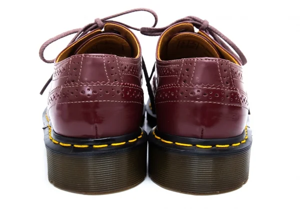 コムデギャルソン オムドゥ×ドクターマーチンCOMME des GARCONS HOMME DEUX×Dr.Martens ウイングチップシューズ ボルドーUK8(26.5) K-123719_007