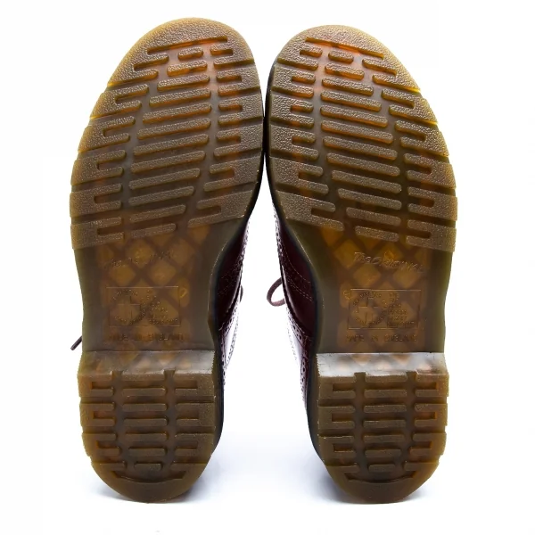 コムデギャルソン オムドゥ×ドクターマーチンCOMME des GARCONS HOMME DEUX×Dr.Martens ウイングチップシューズ ボルドーUK8(26.5) K-123719_008