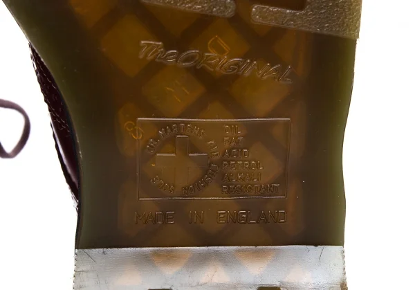 コムデギャルソン オムドゥ×ドクターマーチンCOMME des GARCONS HOMME DEUX×Dr.Martens ウイングチップシューズ ボルドーUK8(26.5) K-123719_009