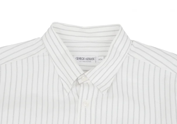 GIORGIO ARMANI Zigzag Dobby Striped Shirt K-123740_002
