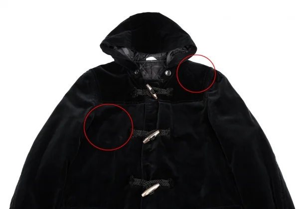 COMME des GARCONS HOMME PLUS Velor Duffel Coat K-123777_002