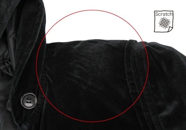 COMME des GARCONS HOMME PLUS Velor Duffel Coat K-123777_003