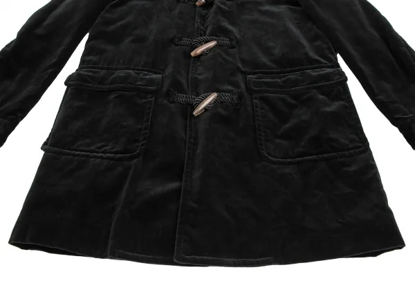 COMME des GARCONS HOMME PLUS Velor Duffel Coat K-123777_010