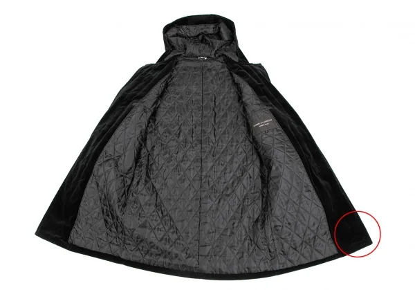 COMME des GARCONS HOMME PLUS Velor Duffel Coat K-123777_012