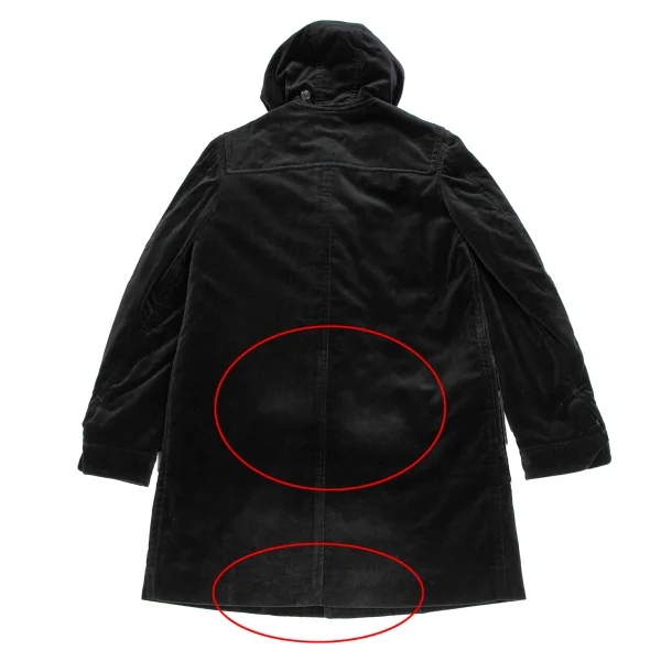 COMME des GARCONS HOMME PLUS Velor Duffel Coat K-123777_014