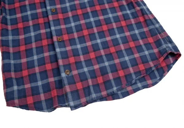 Vivienne Westwood MAN Orb One Point Embroidery Check Shirt K-123782_010