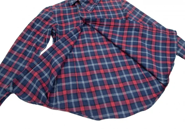 Vivienne Westwood MAN Orb One Point Embroidery Check Shirt K-123782_011