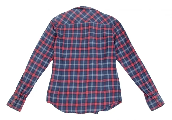 Vivienne Westwood MAN Orb One Point Embroidery Check Shirt K-123782_012