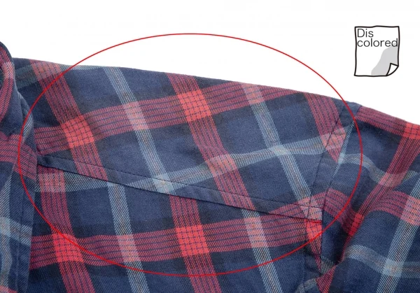 Vivienne Westwood MAN Orb One Point Embroidery Check Shirt K-123782_003