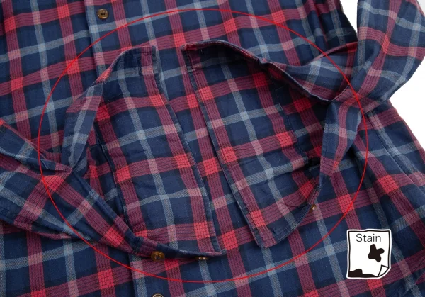 Vivienne Westwood MAN Orb One Point Embroidery Check Shirt K-123782_009