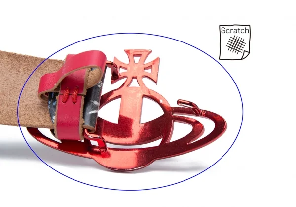 Vivienne Westwood Orb Buckle Printed Leather Belt K-123793_007