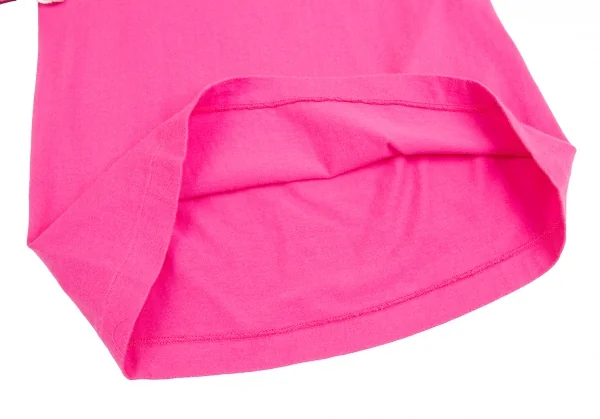 コムデギャルソンCOMME des GARCONS ドローコード装飾スリーブTシャツ ピンクM位 K-123807_007