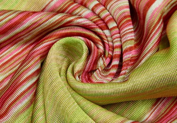 ミッソーニMISSONI グラデーションボーダーニットセットアップ 黄緑ピンクM位 K-123815_018
