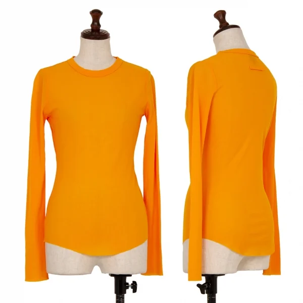Jean-Paul GAULTIER FEMME Nylon T Shirt Orange 40 K-123845_001