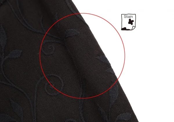 ヴェルサーチ ジーンズクチュールVERSACE JEANS COUTURE アラベスクジャガードパンツ チャコール29 K-123935_016