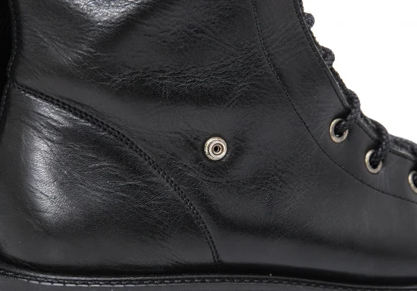 Y's Layered Leather Boots K-123942_014