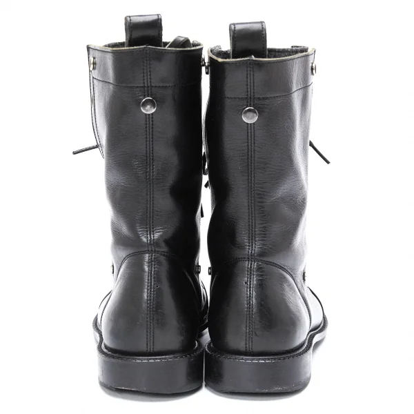 Y's Layered Leather Boots K-123942_015