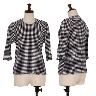 creperie Gingham Check Top
