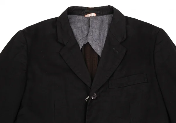 COMME des GARCONS HOMME PLUS EVER GREEN Dyed Switching Jacket K-123974_002