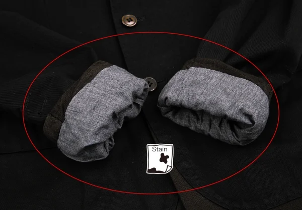 COMME des GARCONS HOMME PLUS EVER GREEN Dyed Switching Jacket K-123974_010