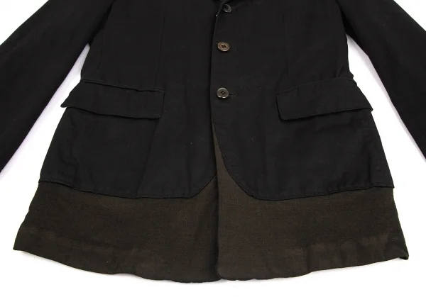 COMME des GARCONS HOMME PLUS EVER GREEN Dyed Switching Jacket K-123974_011