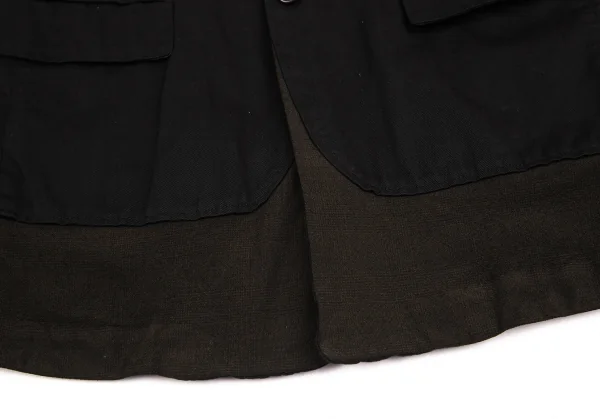 COMME des GARCONS HOMME PLUS EVER GREEN Dyed Switching Jacket K-123974_013