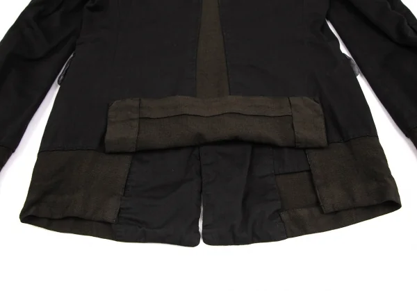 COMME des GARCONS HOMME PLUS EVER GREEN Dyed Switching Jacket K-123974_017