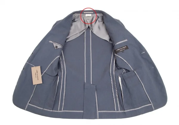 COMME des GARCONS HOMME PLUS Cotton Linen Jacket & Pants K-123986_006