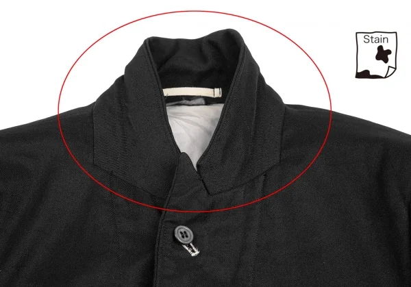 COMME des GARCONS HOMME PLUS Dyed Stretch Nylon Jacket K-123987_003