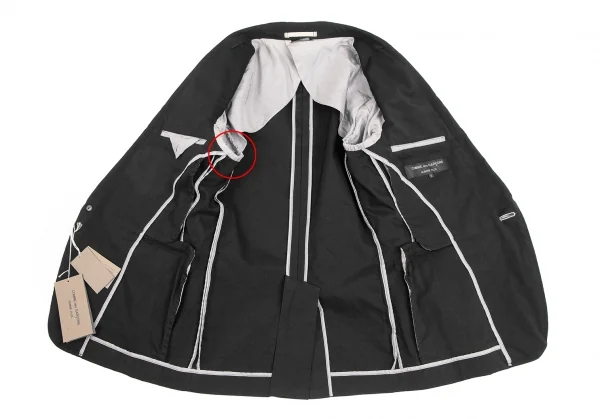 COMME des GARCONS HOMME PLUS Dyed Stretch Nylon Jacket K-123987_012