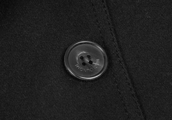 ウーヨンミWOOYOUNGMI レイヤードメルトンピーコート 黒44 K-123991_008