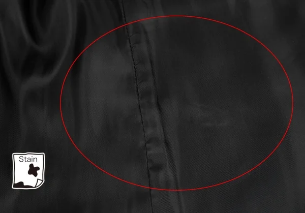 ウーヨンミWOOYOUNGMI レイヤードメルトンピーコート 黒44 K-123991_012