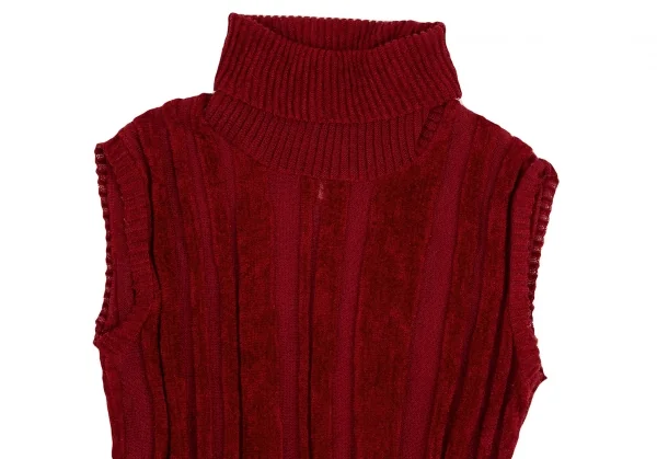ean Paul GAULTIER PARIS Roll-neck Sleeveless Knit Top K-124049_003