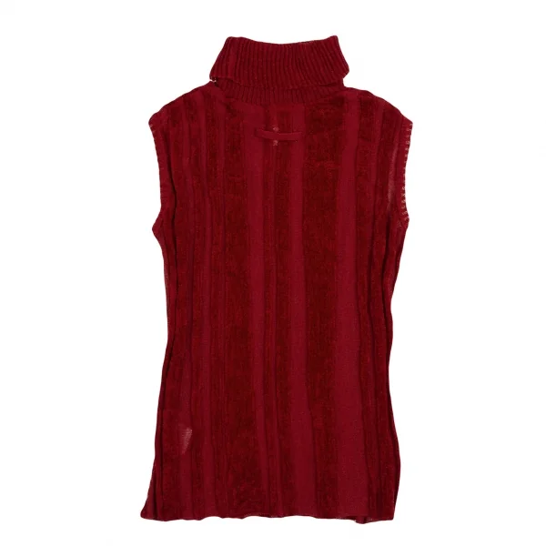 ean Paul GAULTIER PARIS Roll-neck Sleeveless Knit Top K-124049_009