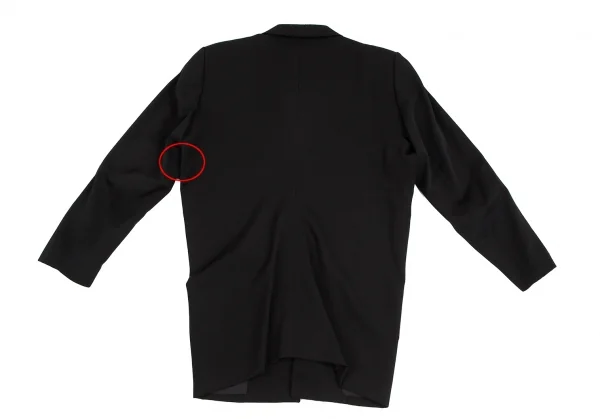 イッセイミヤケISSEY MIYAKE ウールギャバセットアップスーツ 黒M・L K-124064_008