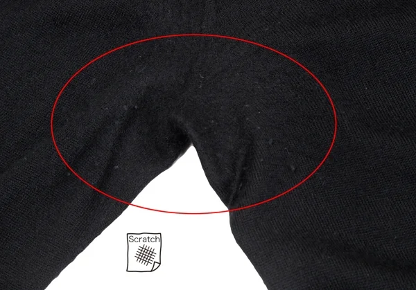 バレンシアガBALENCIAGA カシミヤVネックニットセーター 黒38 K-124084_004