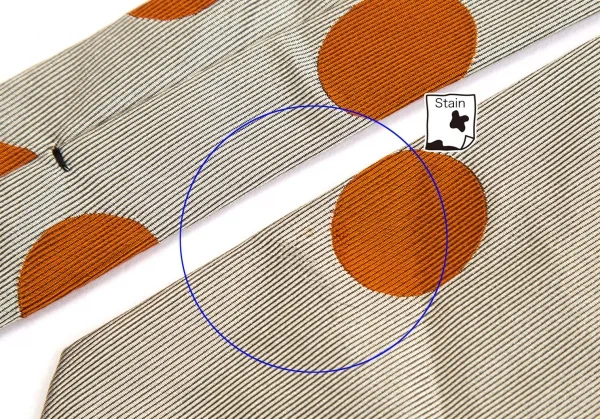 ジャンニヴェルサーチGIANNI VERSACE ドットジャガードシルクタイ シャンパンゴールド K-124138_004