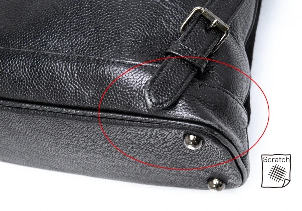 ジャンポールゴルチエJean Paul GAULTIER ハラコ切替レザーミニリュックサック 黒 K-124231_009