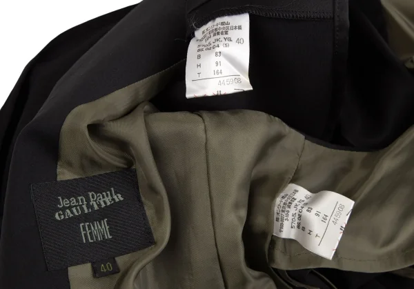 Jean Paul GAULTIER FEMME Bolero Detachable Jacket K-124274_019