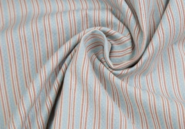 ジョルジオ アルマーニGIORGIO ARMANI ドビーストライプスナップダウンシャツ 水色他41 K-124306_014