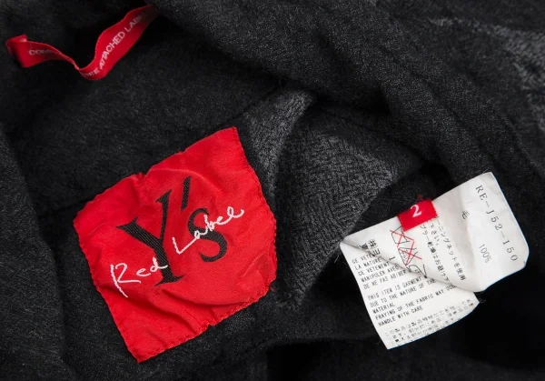 Y's red Label Wool Line Double Jacket K-124454_016